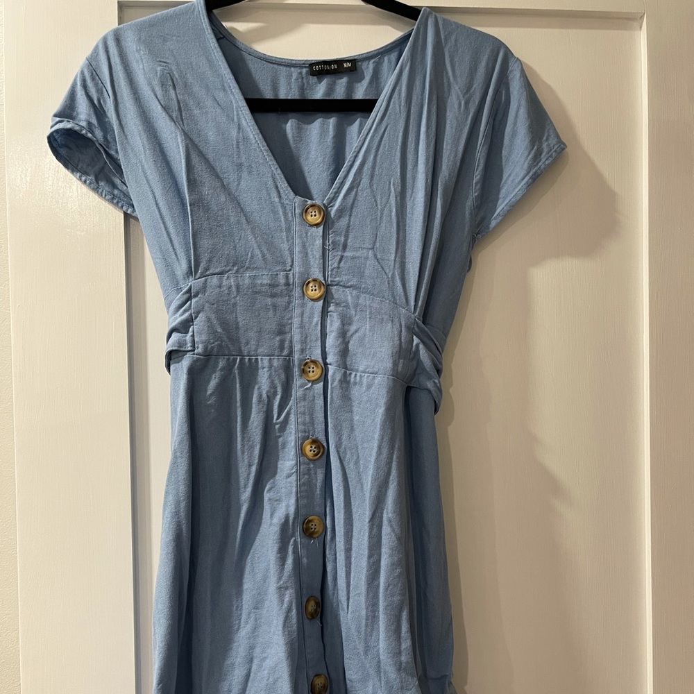 Denim Cotton On Dress